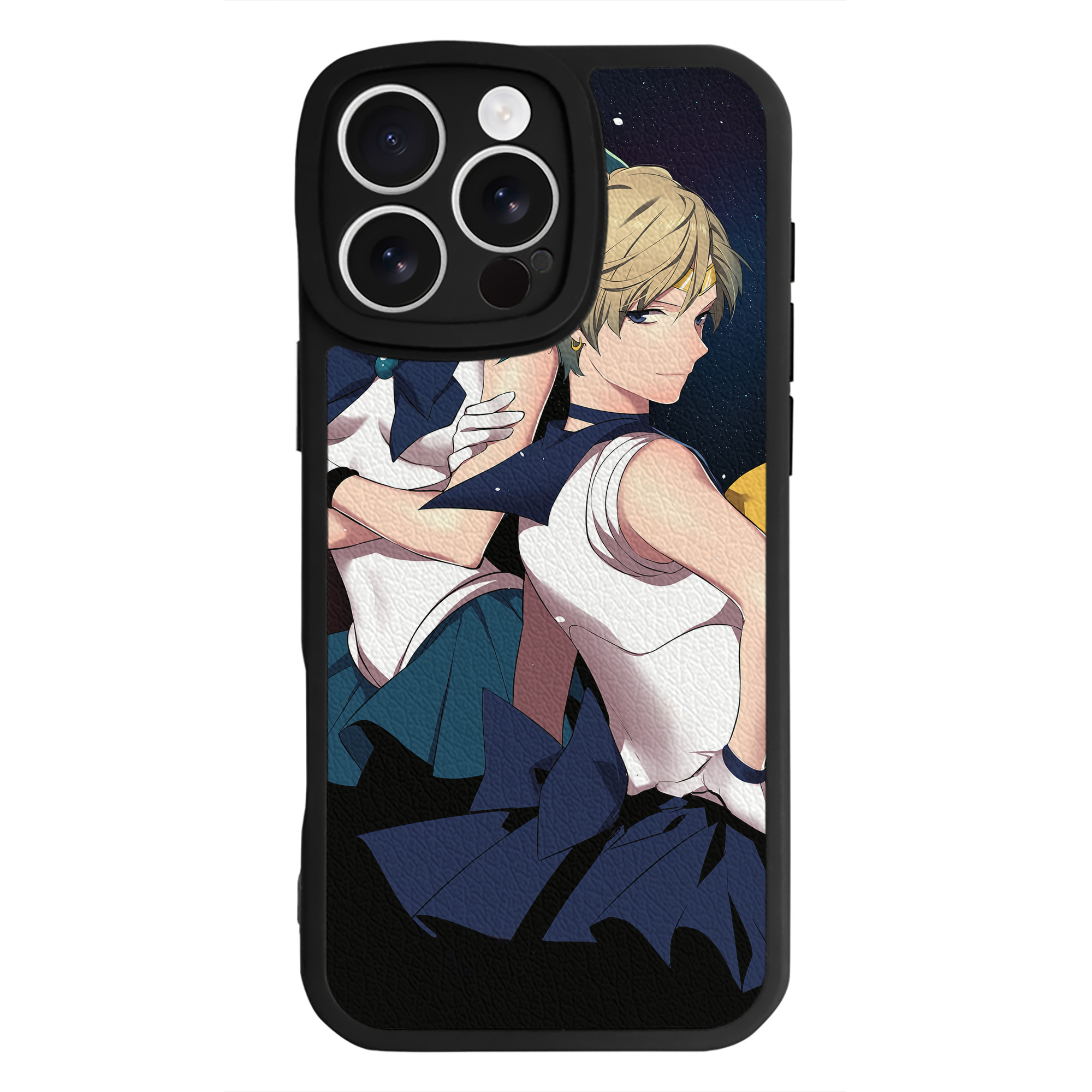 （画像用） 美少女戦士セーラームーン Sailor Moon 【iPhone 16シリーズ対応】シリコンスマホケース（レザー調） 材質：シリコン